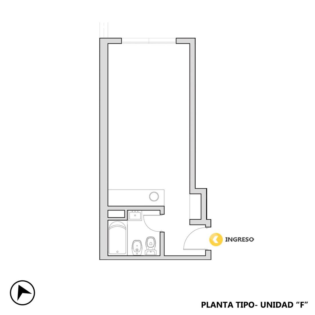 Departamento Monoambiente En Venta Mendoza Y Dorrego Rosario CBU26895