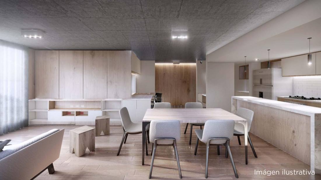 Departamento 1 dormitorio en venta Zeballos Y Paraguay, Rosario. CBU50241 AP5086133 Crestale Propiedades