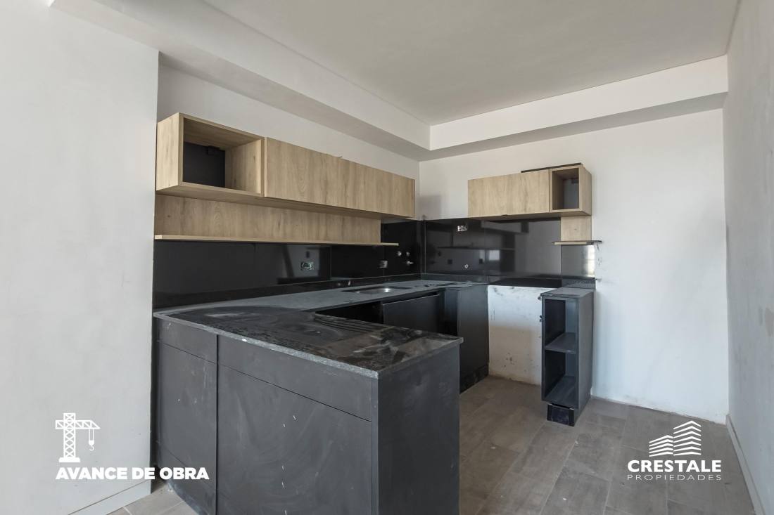 Departamento 1 dormitorio en venta Alvear Y 3 De Febrero, Rosario. CBU12578 AP3903050 Crestale Propiedades