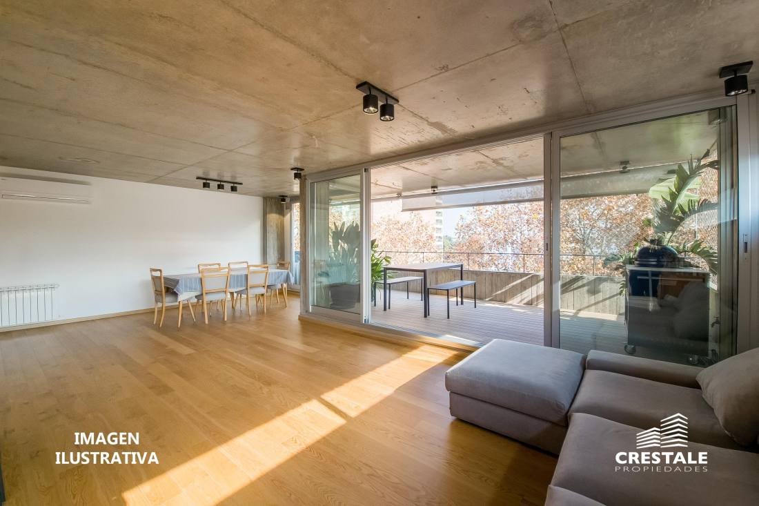 Departamento 3 dormitorios en venta Pueyrredón Y Pellegrini, Rosario. CBU56777 AP6141659 Crestale Propiedades