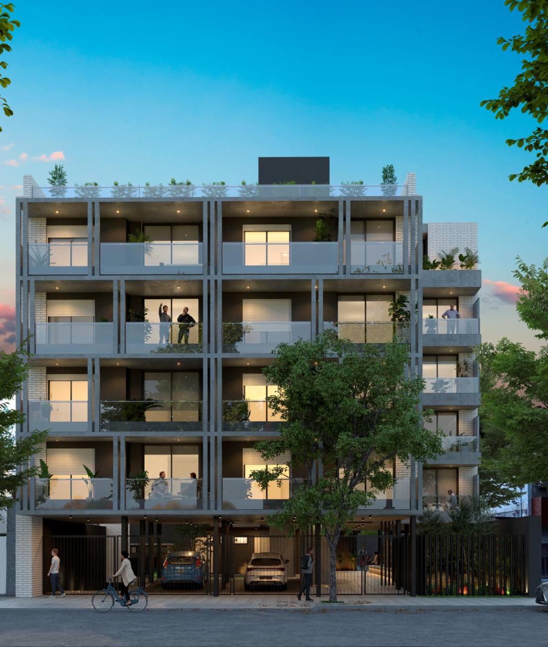 Departamento 2 dormitorios en venta 3 De Febrero Y Suipacha, Rosario. CBU56459 AP6119486 Crestale Propiedades