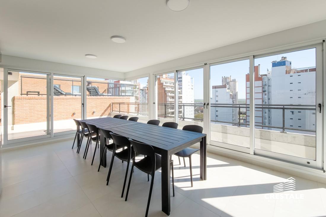 Departamento 2 dormitorios en venta Plaza EspaÑa - Jujuy Y Roca, Rosario. CBU22311 AP2147950 Crestale Propiedades