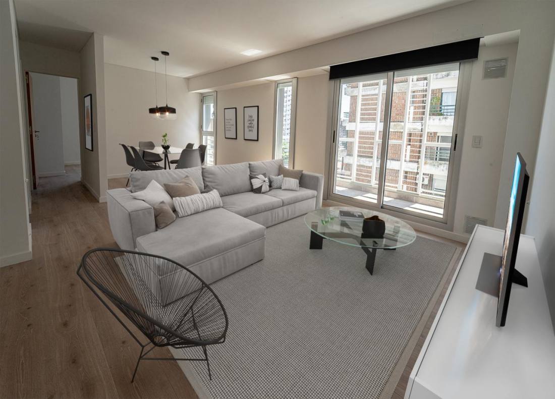 Departamento 2 dormitorios en venta 9 De Julio Y Paraguay, Rosario. CBU46411 AP4662915 Crestale Propiedades