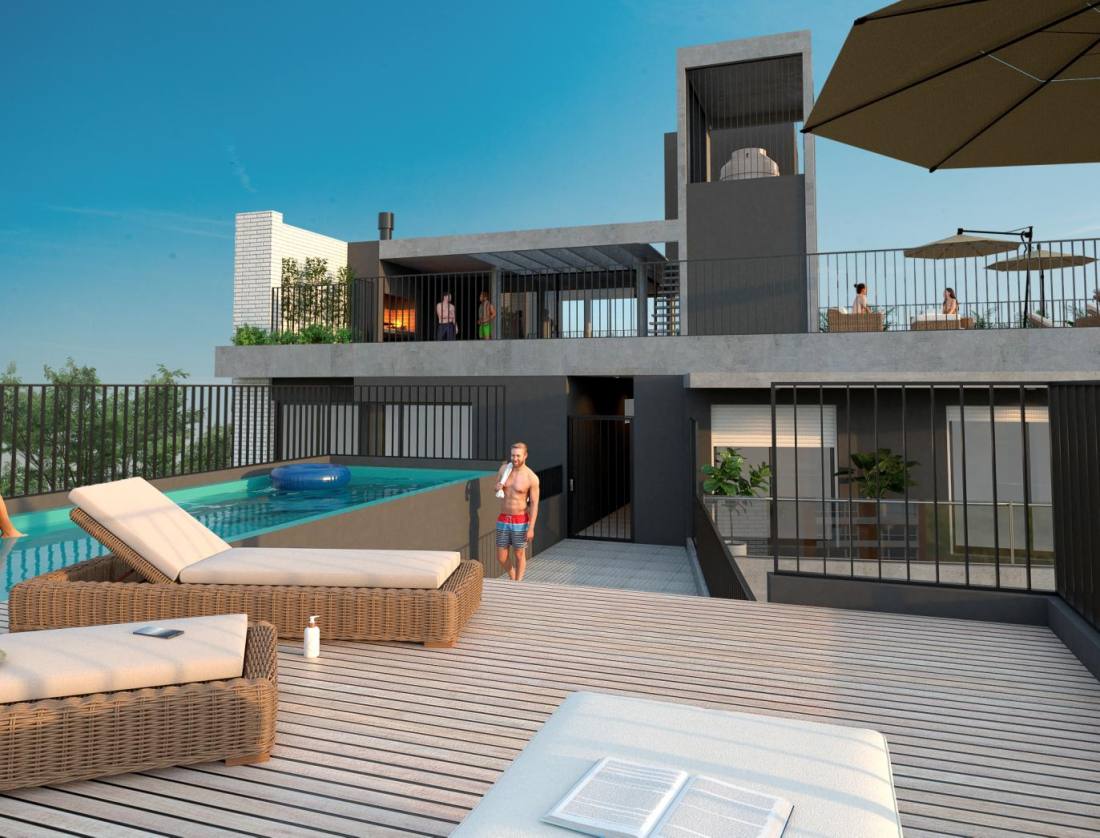 Departamento 2 dormitorios en venta 3 De Febrero Y Suipacha, Rosario. CBU56459 AP6119486 Crestale Propiedades