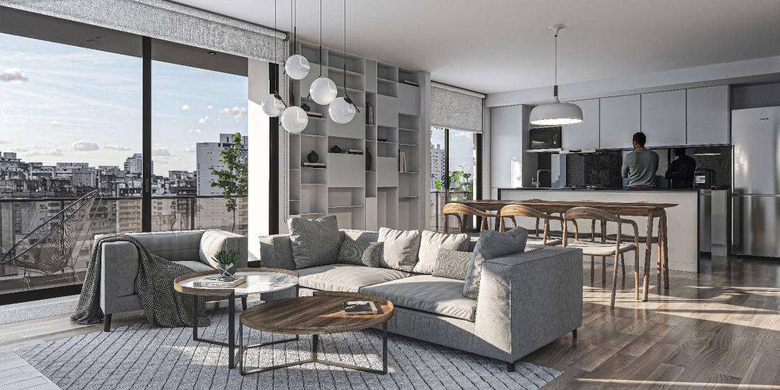 Departamento 3 dormitorios en venta Cochabamba Y Corrientes, Rosario. CBU56331 AP6103102 Crestale Propiedades