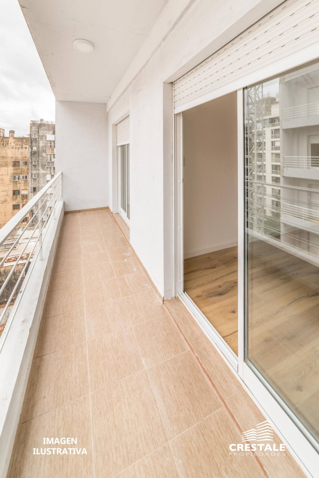 Departamento 2 dormitorios en venta Cafferata Y Tucumán, Rosario. CBU56839 AP6146658 Crestale Propiedades