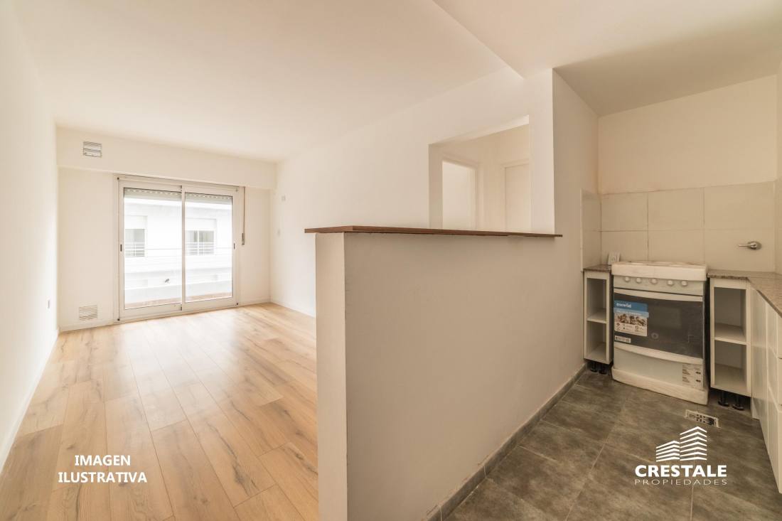 Departamento 2 dormitorios en venta Cafferata Y Tucumán, Rosario. CBU56839 AP6146658 Crestale Propiedades