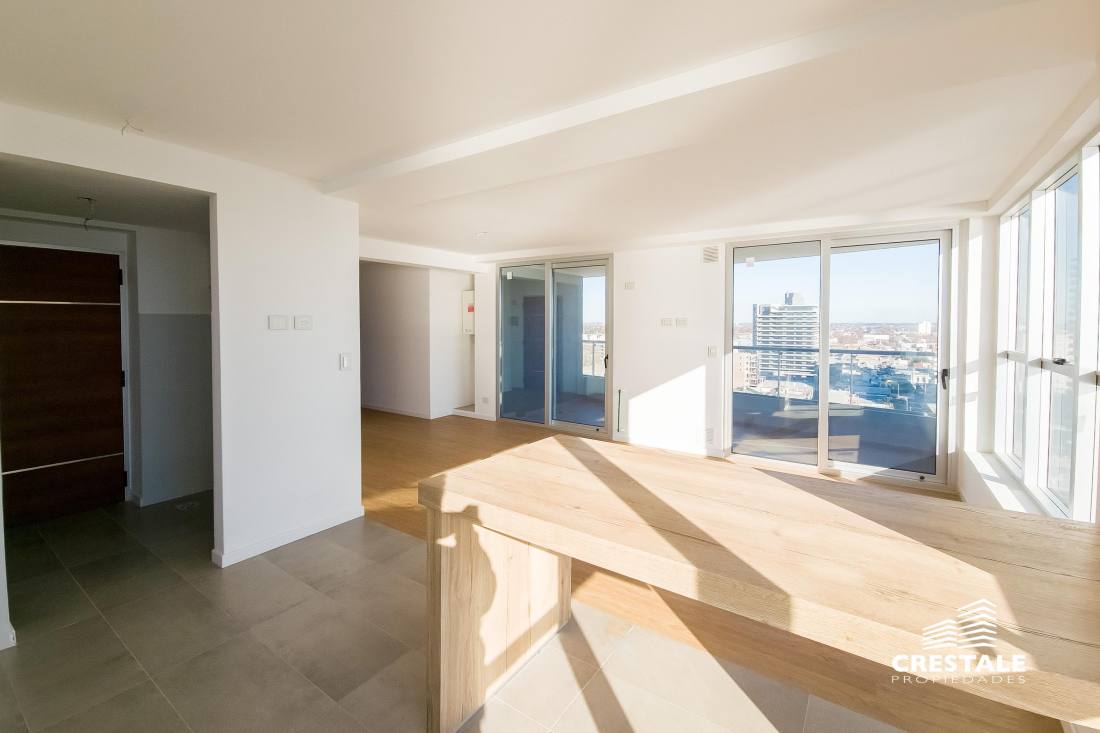 Departamento 2 dormitorios en venta Torre Arenales - Puerto Norte, Rosario. CBU57359 AP6206774 Crestale Propiedades