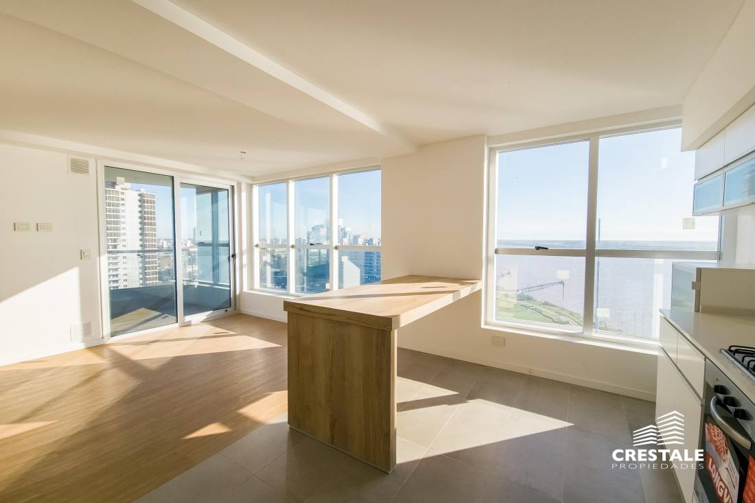 Departamento 2 dormitorios en venta Torre Arenales - Puerto Norte, Rosario. CBU57359 AP6206774 Crestale Propiedades