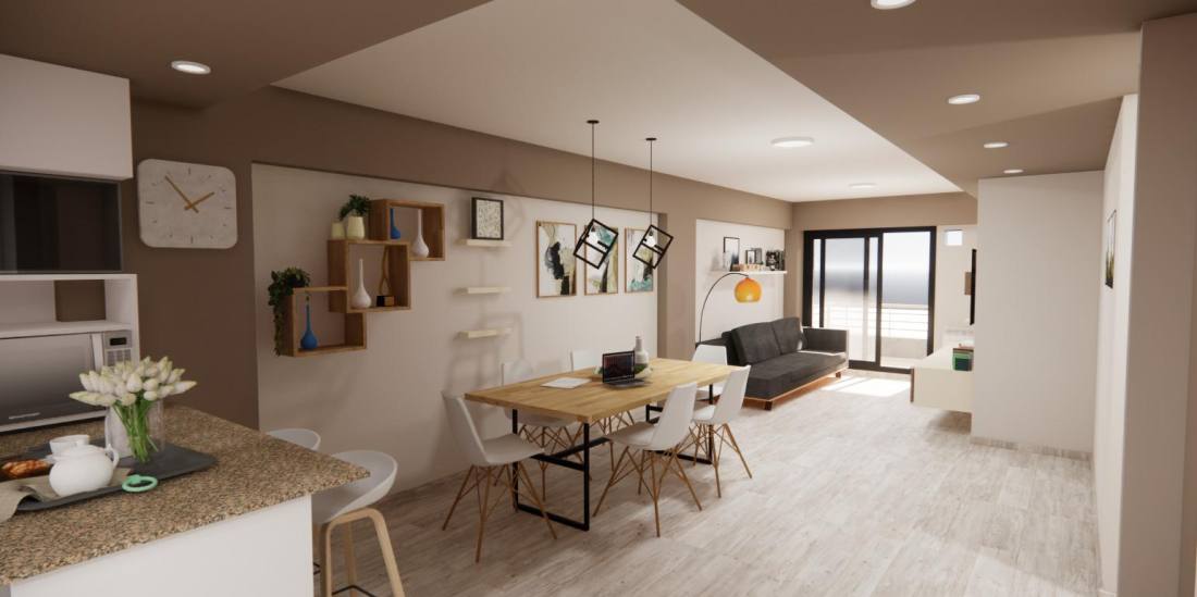 Departamento 2 dormitorios en venta Mendoza 1500, Rosario. CBU57403 AP6216790 Crestale Propiedades