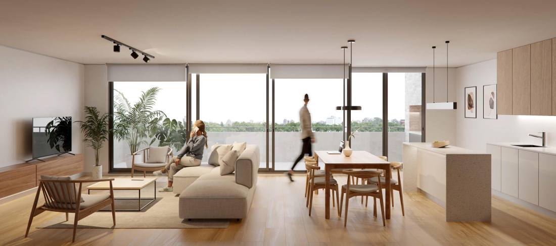 Departamento 1 dormitorio en venta Juan Manuel De Rosas Y La Paz, Rosario. CBU57699 AP6254373 Crestale Propiedades