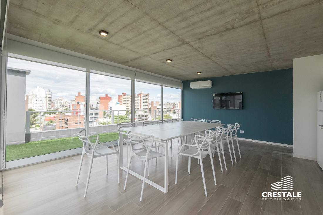 Departamento monoambiente en venta Moreno Y Pellegrini, Rosario. CBU58582 AP6376032 Crestale Propiedades