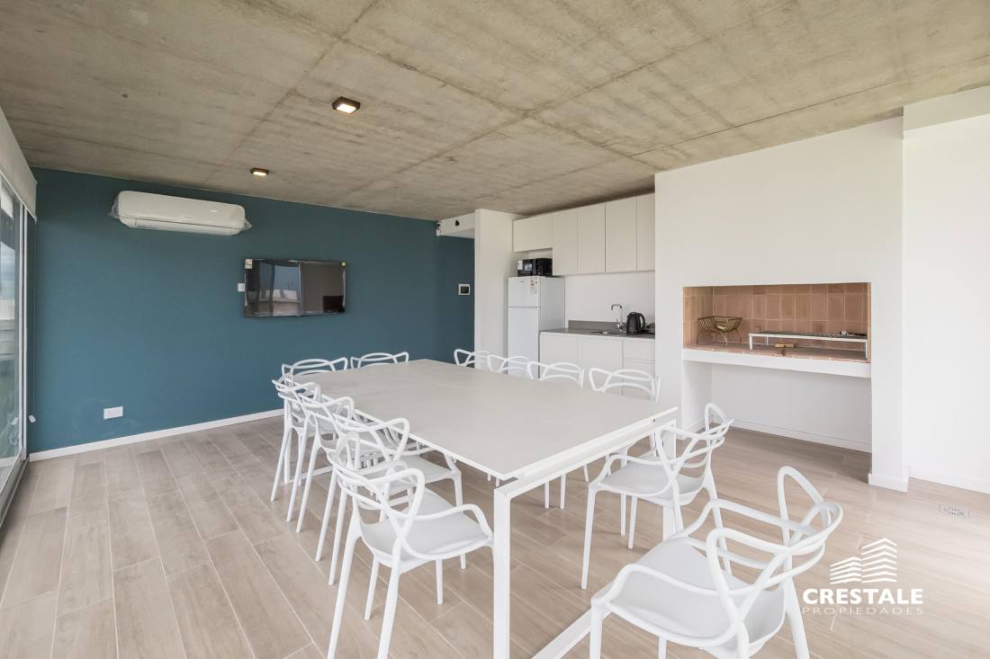 Departamento monoambiente en venta Moreno Y Pellegrini, Rosario. CBU58582 AP6376032 Crestale Propiedades