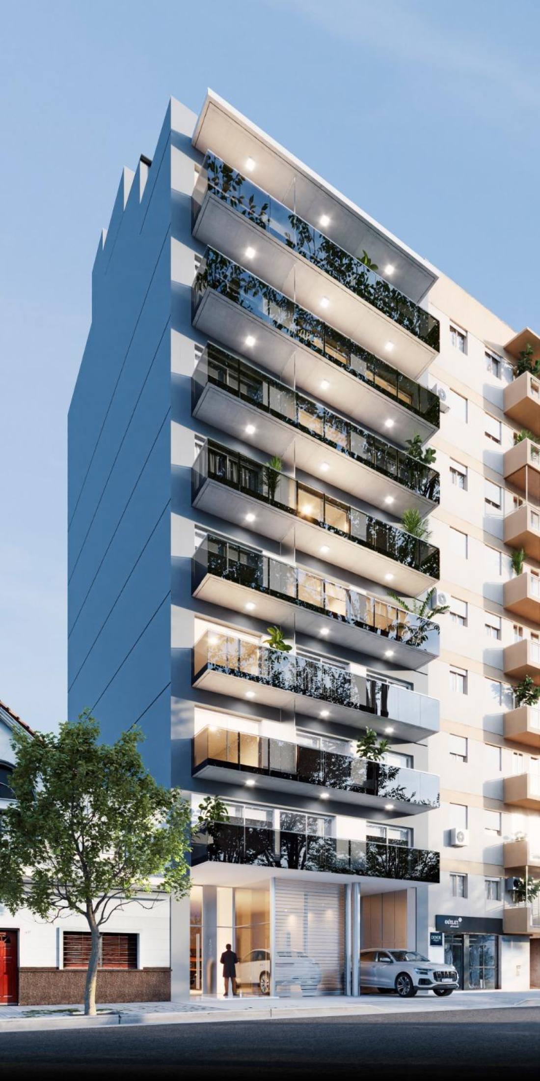 Departamento 2 dormitorios en venta Italia Y Montevideo, Rosario. CBU58588 AP6588651 Crestale Propiedades