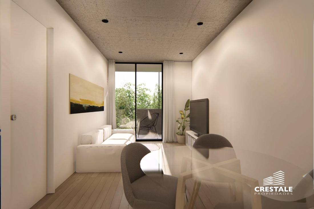 Departamento 1 dormitorio en venta Córdoba 3000, Rosario. CBU58660 AP6380357 Crestale Propiedades