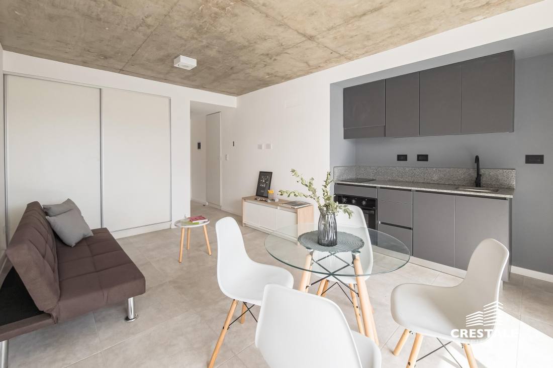 Departamento monoambiente en venta Cerrito Y Roca, Rosario. CBU58969 AP6420297 Crestale Propiedades