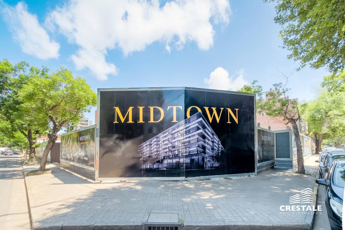 Departamento 2 dormitorios en venta Midtown - Santiago Y Tucumán, Rosario. CBU59642 AP6509677 Crestale Propiedades