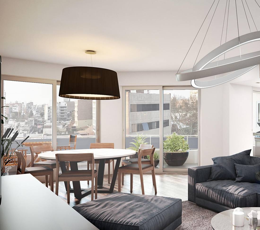 Departamento 2 dormitorios en venta Alvear Y Zeballos, Rosario. CBU62616 AP6871978 Crestale Propiedades