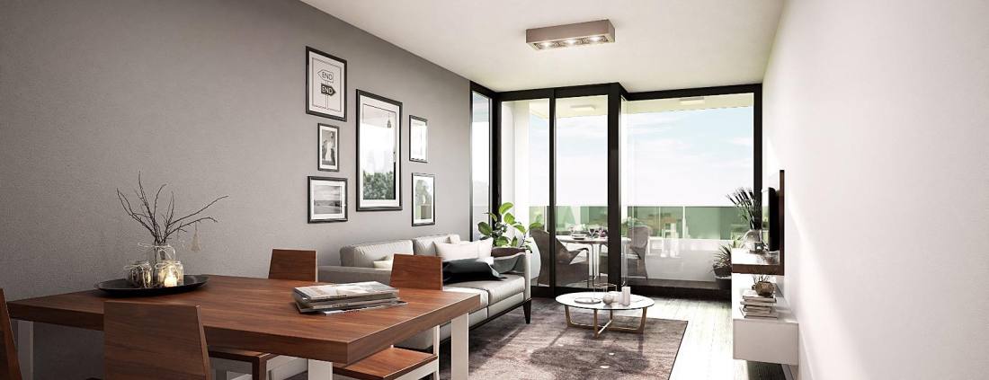 Departamento 2 dormitorios en venta Alvear Y Zeballos, Rosario. CBU62616 AP6871978 Crestale Propiedades