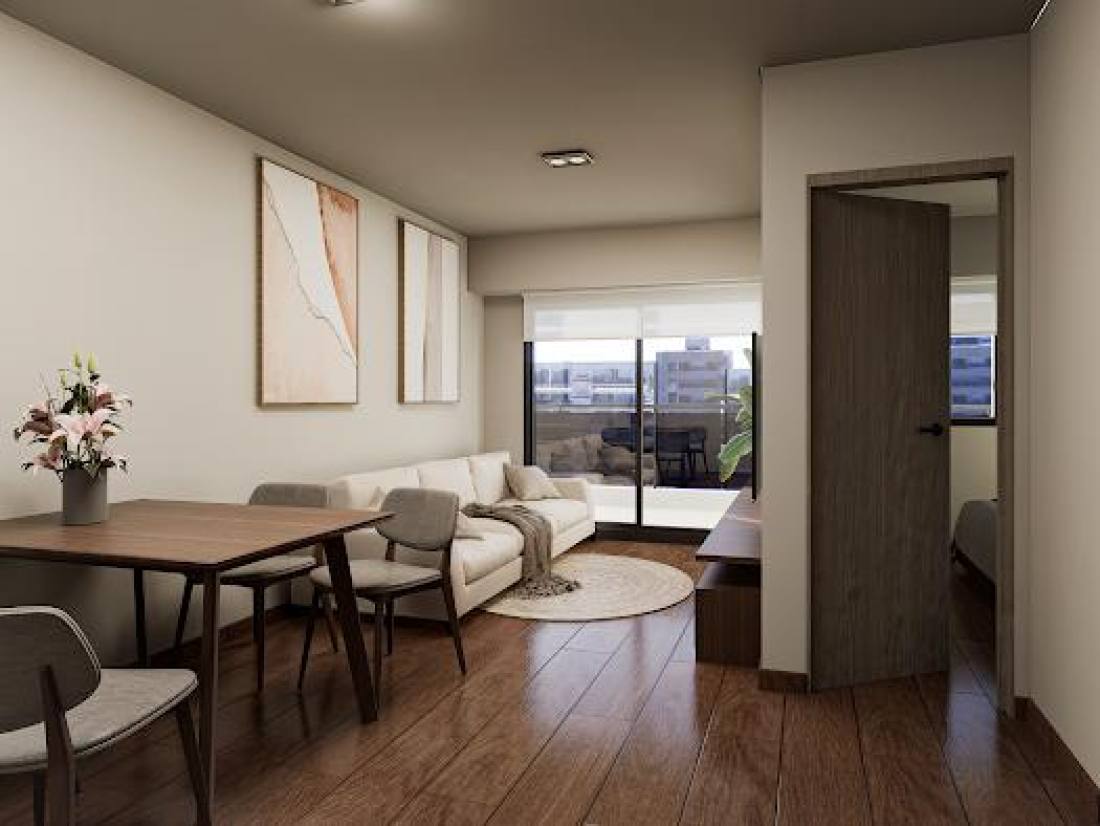 Departamento 1 dormitorio en venta San Juan Y Rosas, Rosario. CBU63358 AP6952632 Crestale Propiedades