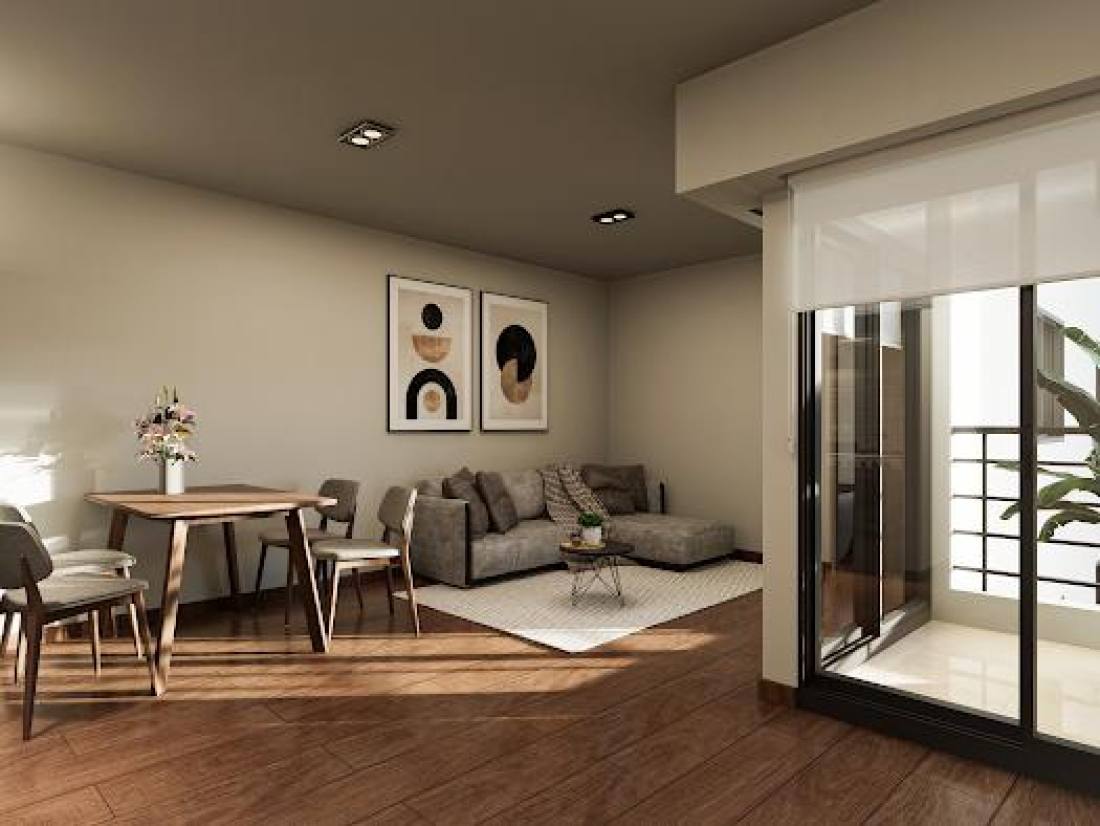 Departamento 1 dormitorio en venta San Juan Y Rosas, Rosario. CBU63358 AP6952632 Crestale Propiedades