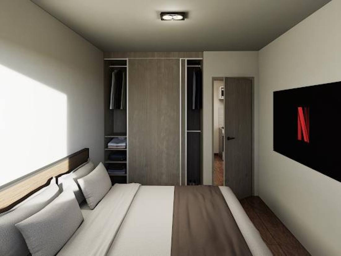 Departamento 1 dormitorio en venta San Juan Y Rosas, Rosario. CBU63358 AP6952632 Crestale Propiedades