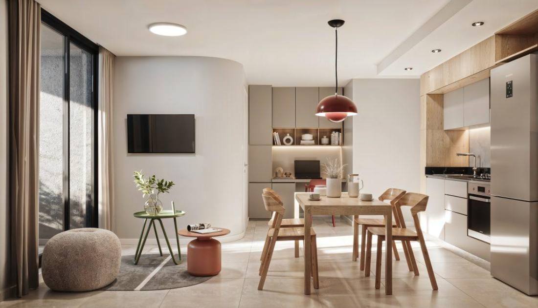 Departamento 2 dormitorios en venta Moreno Y San Juan, Rosario. CBU64370 AP7062590 Crestale Propiedades