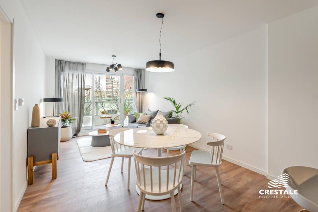 Departamento 2 dormitorios en venta Santa Fe 2400, Rosario. CBU64934 AP7125697 Crestale Propiedades