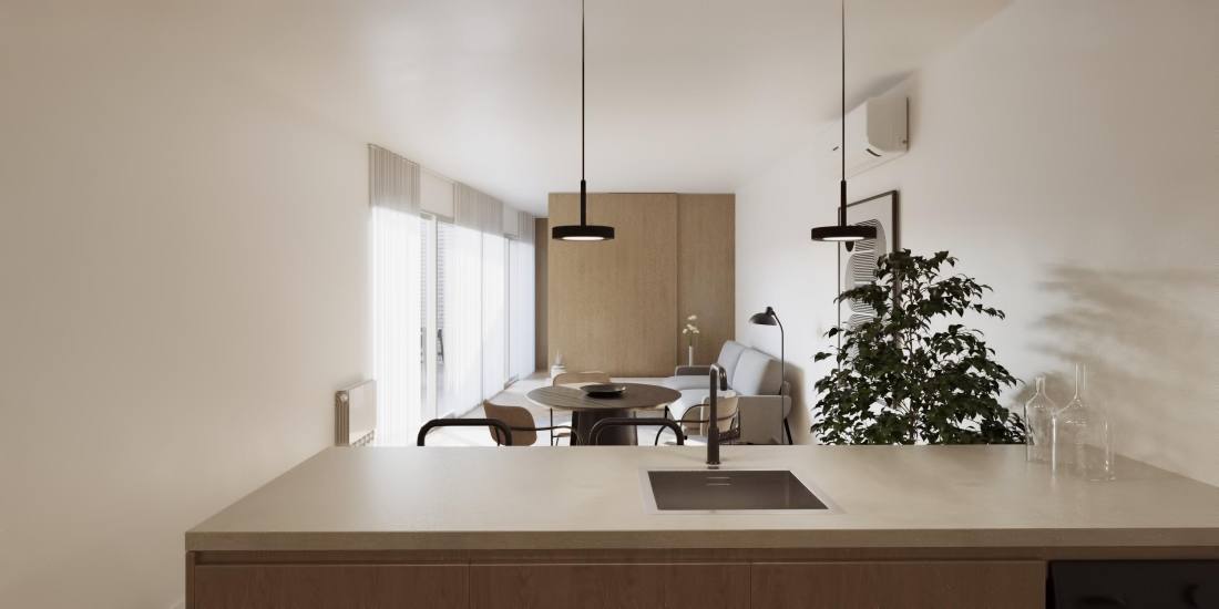 Departamento 2 dormitorios en venta Balcarce 1500, Rosario. CBU66871 AP7371418 Crestale Propiedades