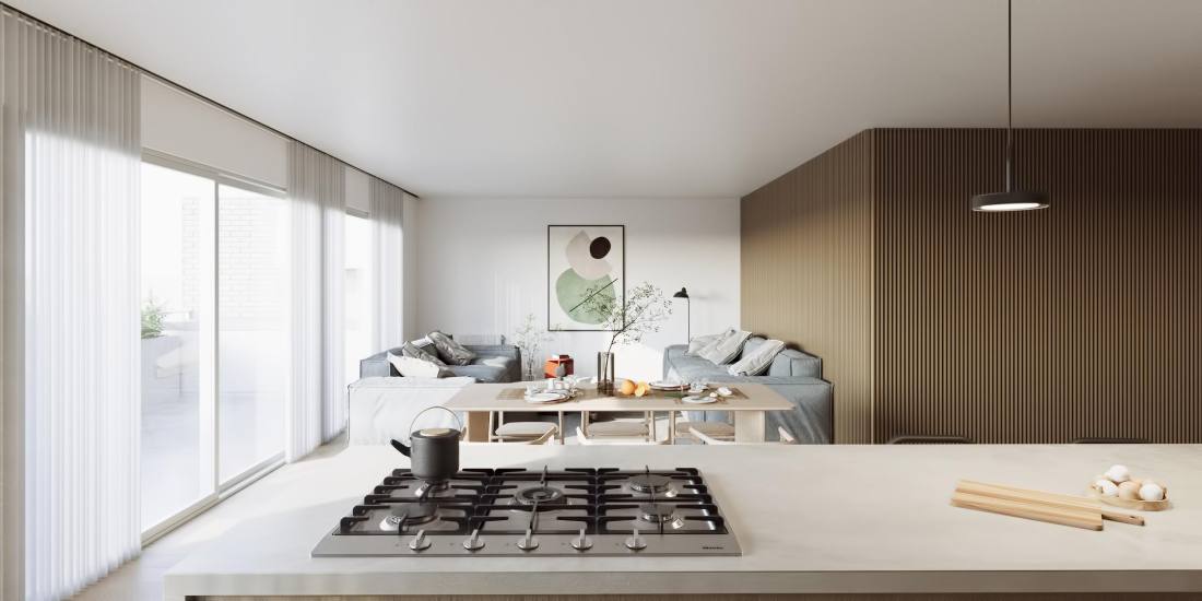 Departamento 2 dormitorios en venta Balcarce 1500, Rosario. CBU66871 AP7371418 Crestale Propiedades