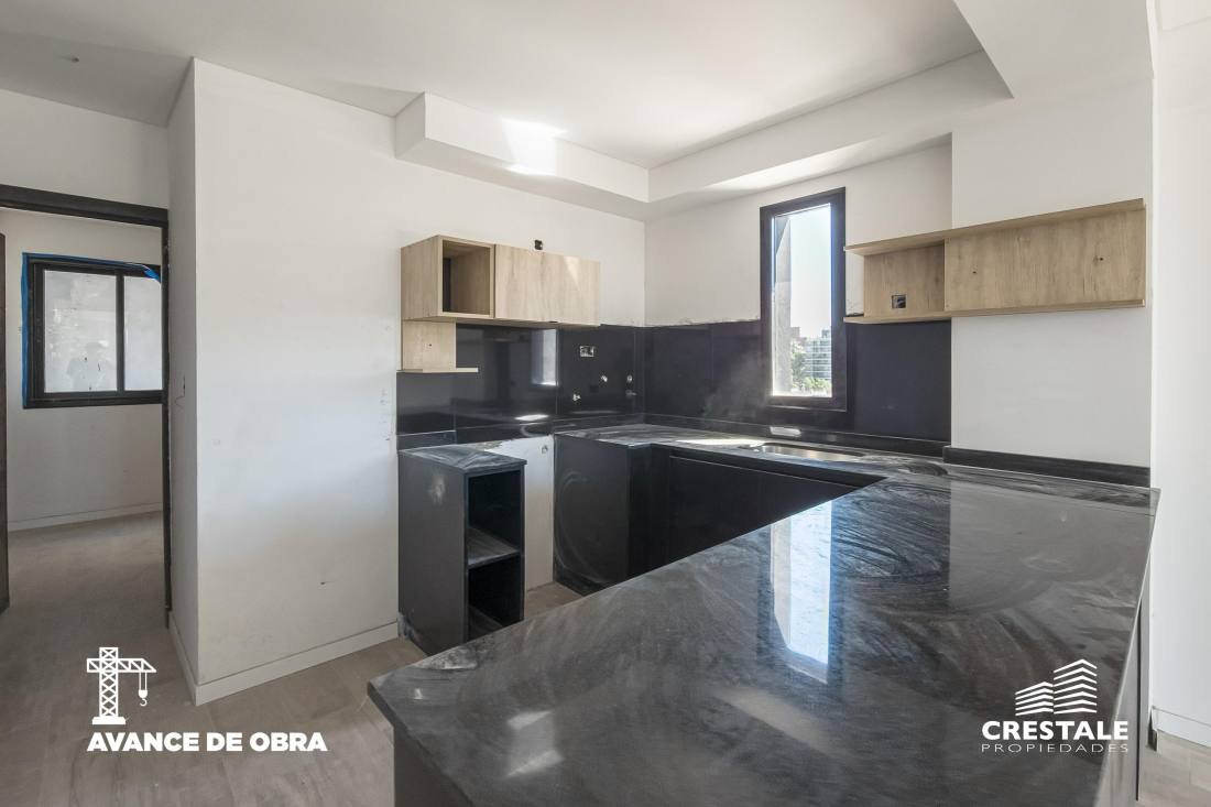Departamento 1 dormitorio en venta Alvear Y 3 De Febrero, Rosario. CBU12578 AP3903117 Crestale Propiedades