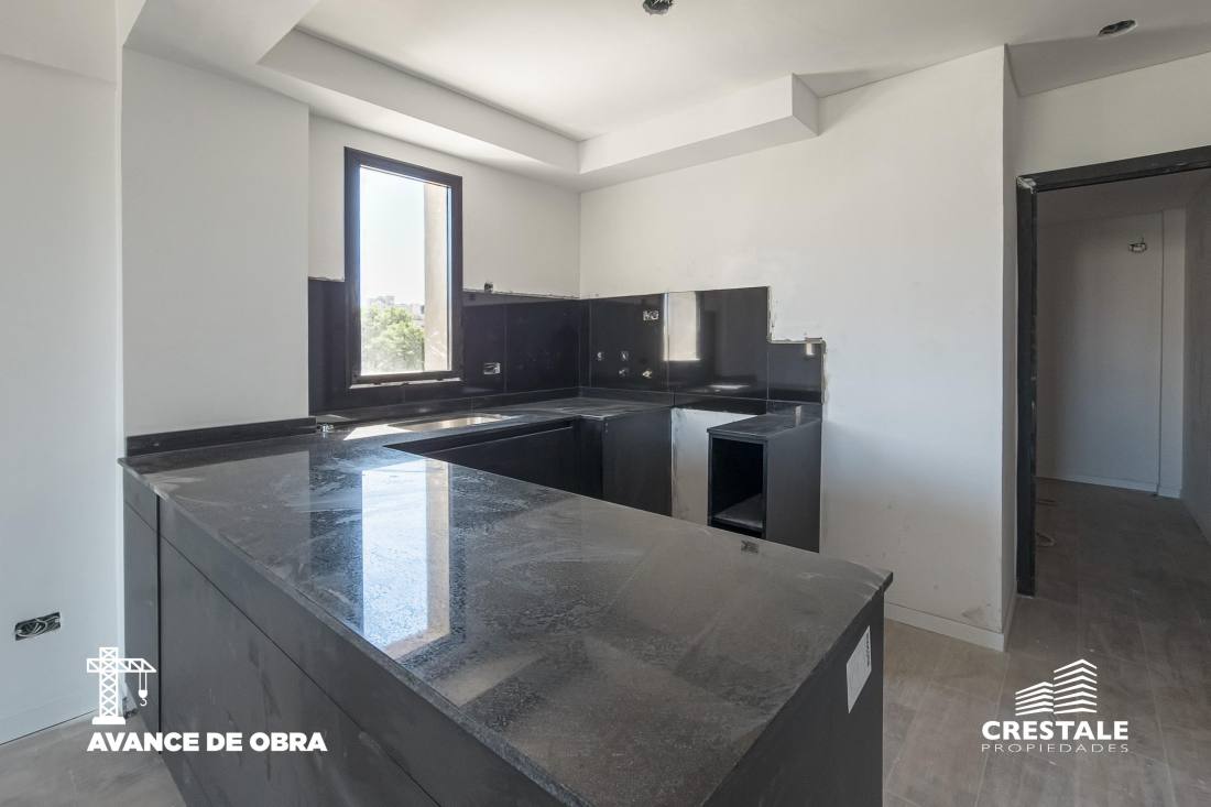 Departamento 1 dormitorio en venta Alvear Y 3 De Febrero, Rosario. CBU12578 AP3903182 Crestale Propiedades