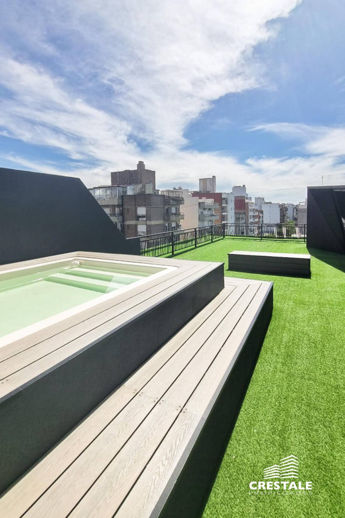 Departamento 2 dormitorios en venta Alem Y Montevideo, Rosario. CBU43321 AP4353061 Crestale Propiedades