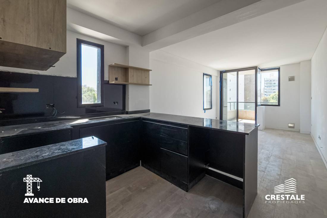 Departamento 1 dormitorio en venta Alvear Y 3 De Febrero, Rosario. CBU12578 AP4784917 Crestale Propiedades
