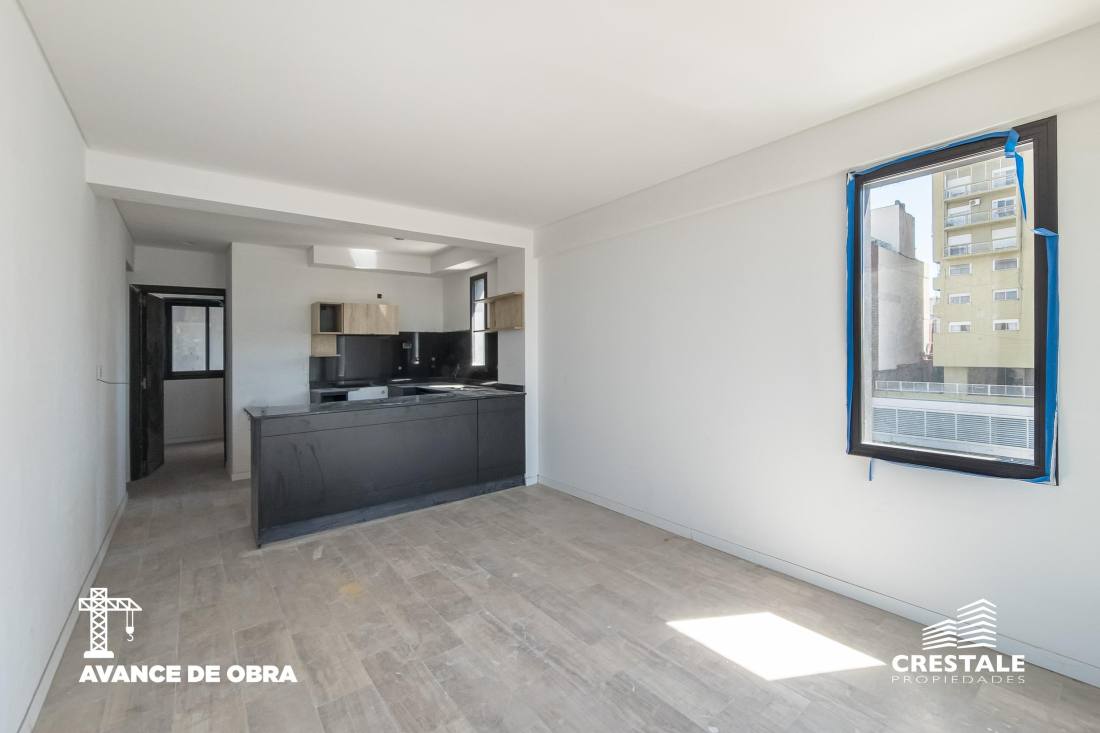 Departamento 1 dormitorio en venta Alvear Y 3 De Febrero, Rosario. CBU12578 AP4784917 Crestale Propiedades
