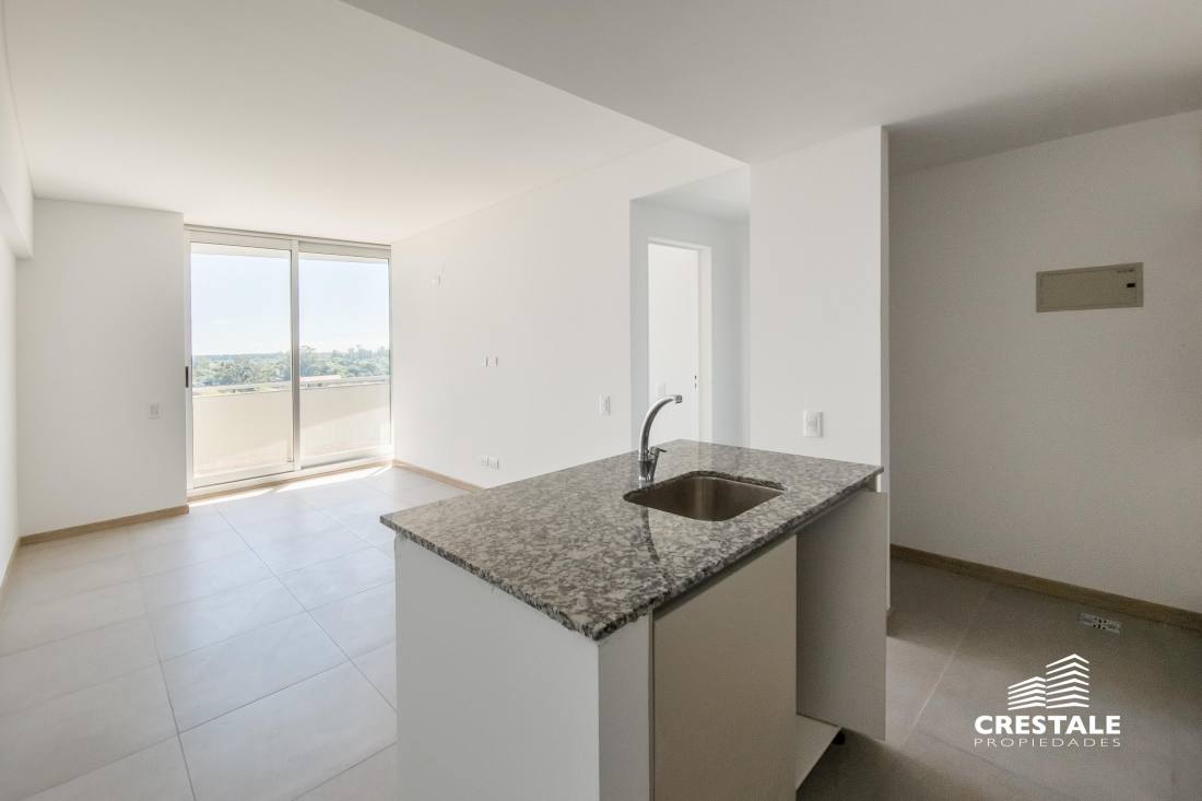 Departamento 1 dormitorio en venta San Martín Y Estrada, Granadero Baigorria. CBU55479 AP6819027 Crestale Propiedades