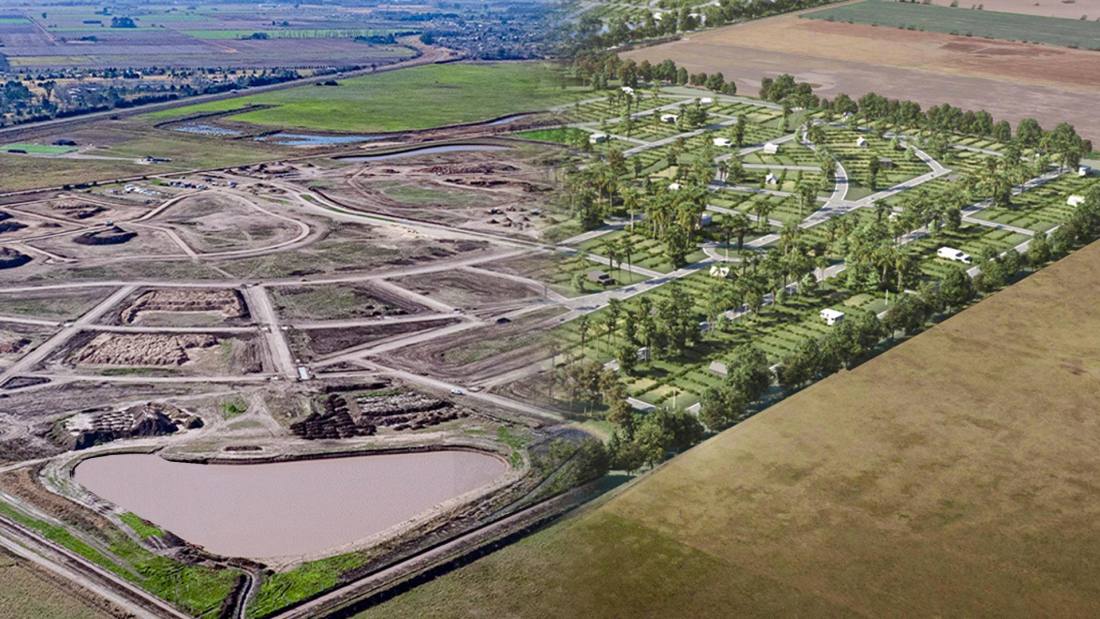 Terreno en venta Cinco Lagos, Ibarlucea. CLA6858362 Crestale Propiedades