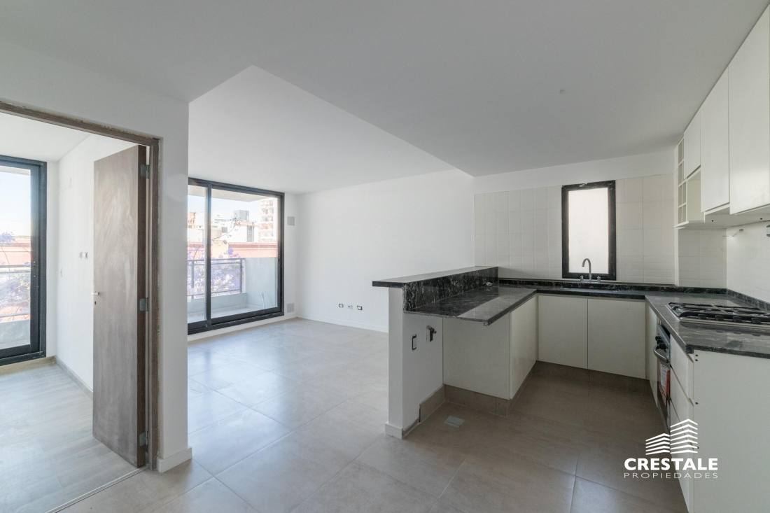 Departamento 1 dormitorio en venta Salta E Italia, Rosario. CBU40783 AP7205435 Crestale Propiedades