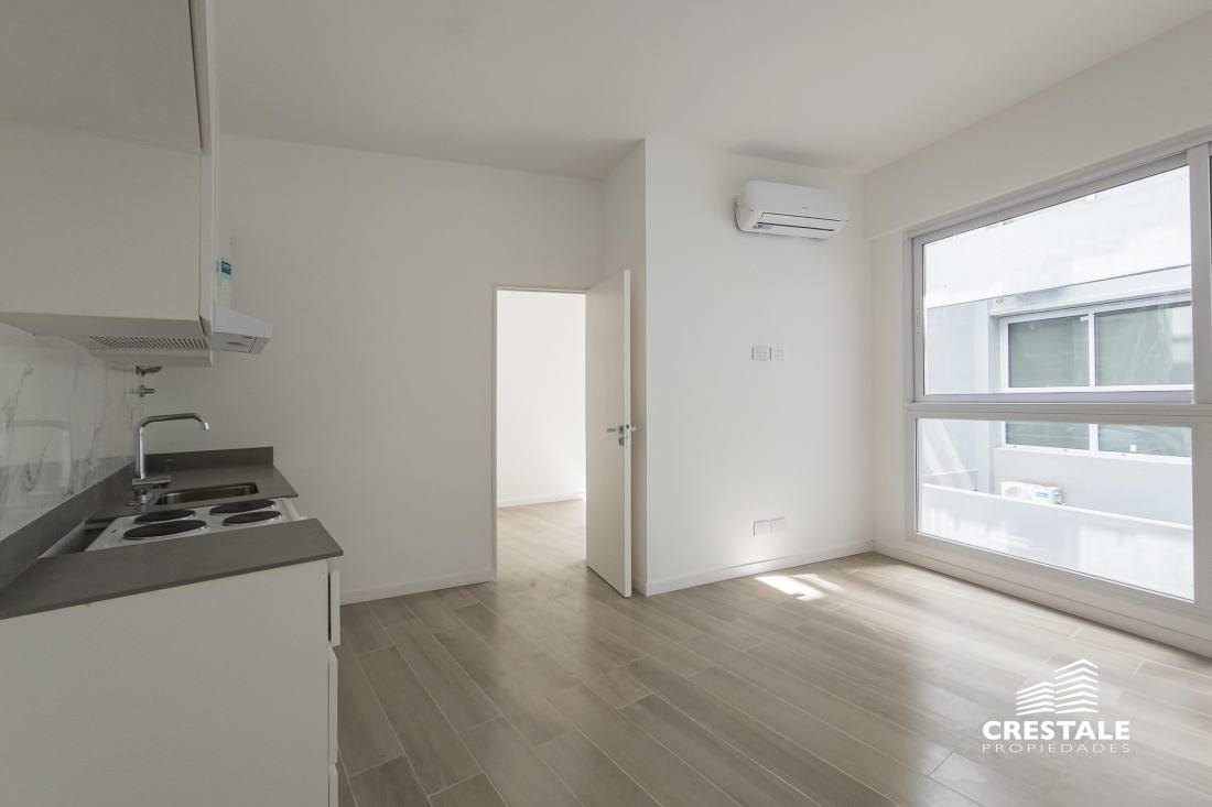 Departamento 1 dormitorio en venta Moreno Y Pellegrini, Rosario. CBU58582 AP7456944 Crestale Propiedades