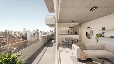 departamento 3 dormitorios en venta Rosario Abasto, Riobamba y Corrientes - Aquilonia