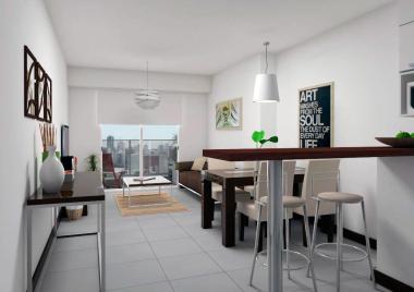 departamento monoambiente en venta Rosario Nuestra Señora de Lourdes, Rodríguez 1100