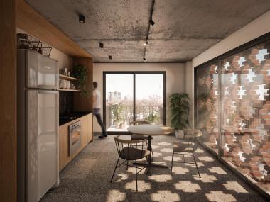 departamento monoambiente en venta Rosario Luis Agote, Vera Mujica y Jujuy