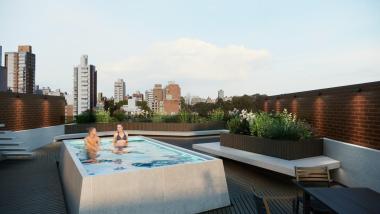 departamento 2 dormitorios en venta Rosario Nuestra Señora de Lourdes, Rodríguez y Pellegrini