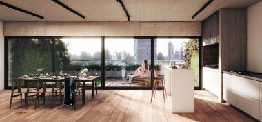 departamento 2 dormitorios en venta Rosario República de la Sexta, Rosas y La Paz
