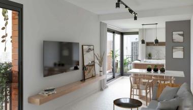 departamento 2 dormitorios en venta Rosario Echesortu, Crespo y Montevideo