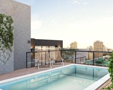 departamento 1 dormitorio en venta Rosario Nuestra Señora de Lourdes, Alvear y 9 de Julio