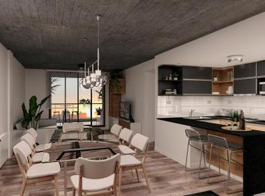 departamento monoambiente en venta Rosario Centro, Pellegrini e Italia