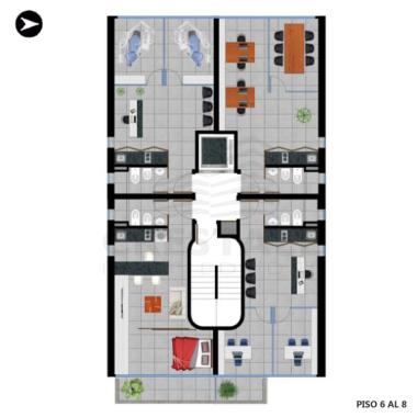 departamento monoambiente en venta Rosario Rosario, DORREGO Y MONTEVIDEO