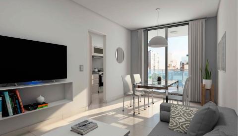 Departamento monoambiente en venta Balcarce Y San Juan, Rosario. CBU22951 AP2189431 Crestale Propiedades