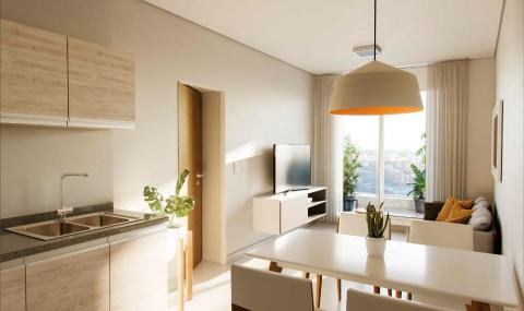 Departamento 2 dormitorios en venta Mendoza Y Moreno, Rosario. CBU34676 AP3509147 Crestale Propiedades